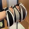 Stunning Woman Knitting Cloth Knotted Hairbands for Women Girls Casual Shopping Party Headpiece Autumn Winter Head Wears