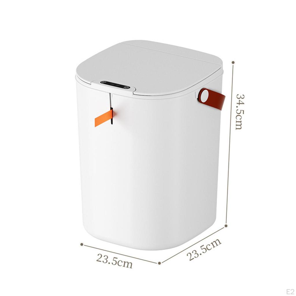 Automatic Garbage Can Intelligent Induction Trash Bin Large Capacity Space Saving Waterproof Smart