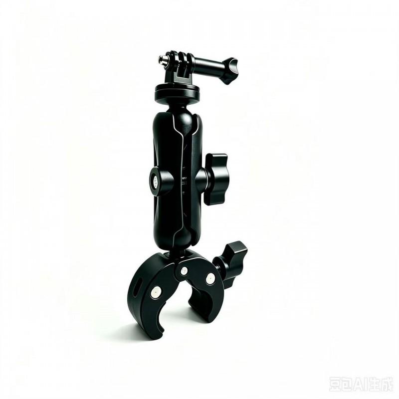 Universal Motorcycle Handlebar Clamp Mount With 360 Ball Head GoPro Insta360 DJI Action Cameras Aluminum Alloy 316 Stainless