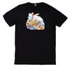 T-Shirt Aquarell Leuchtturm Motiv Baumwolle