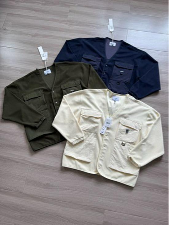 

Nautica Japanese Style Full-Zip Multi-Pocket Fleece Jacket for Couples in Navy, Green, Beige, and White. Extra Large темно-синього кольору