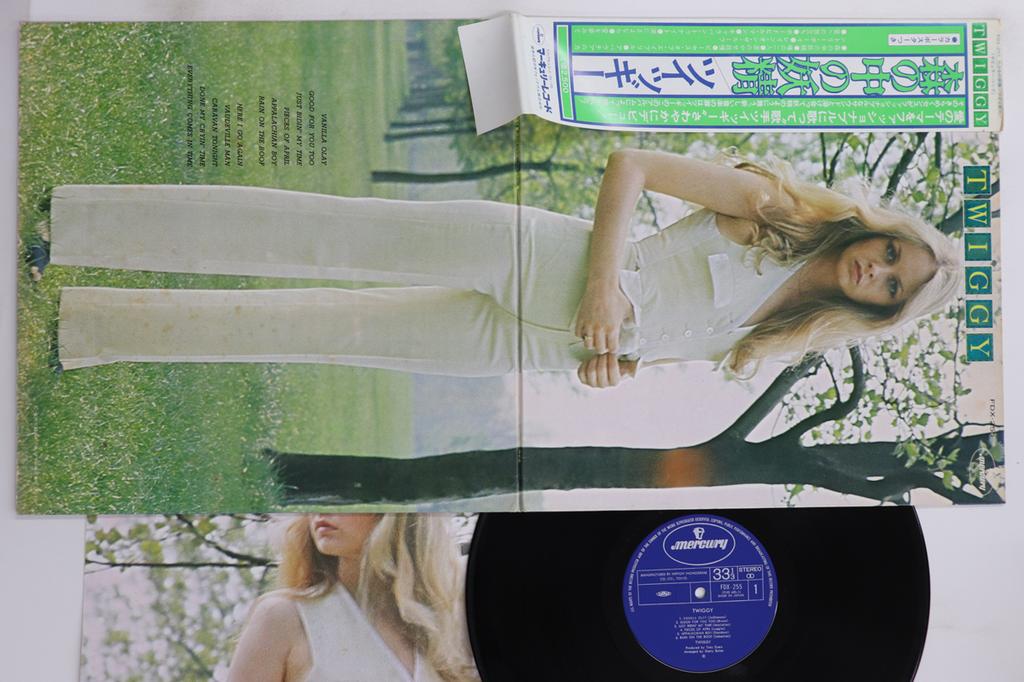 LP Record TWIGGY - Twiggy FDX255 MERCURY 1976 Japan Obi Pop Used