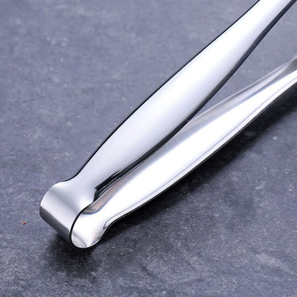 Stainless Steel Food Tongs Shell Shape Cooking Tools Professional BBQ Clip