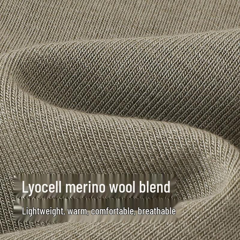 YEEHOO Kids' Warm Lamb Wool Base Layer Top