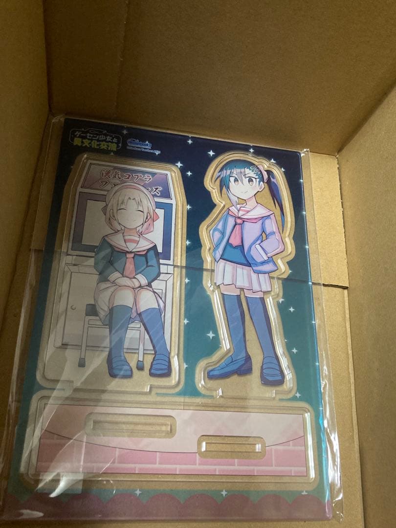 

[USED] Game Center Girl and Cross-Cultural Exchange - Melon Books Bonus Acrylic Stand
