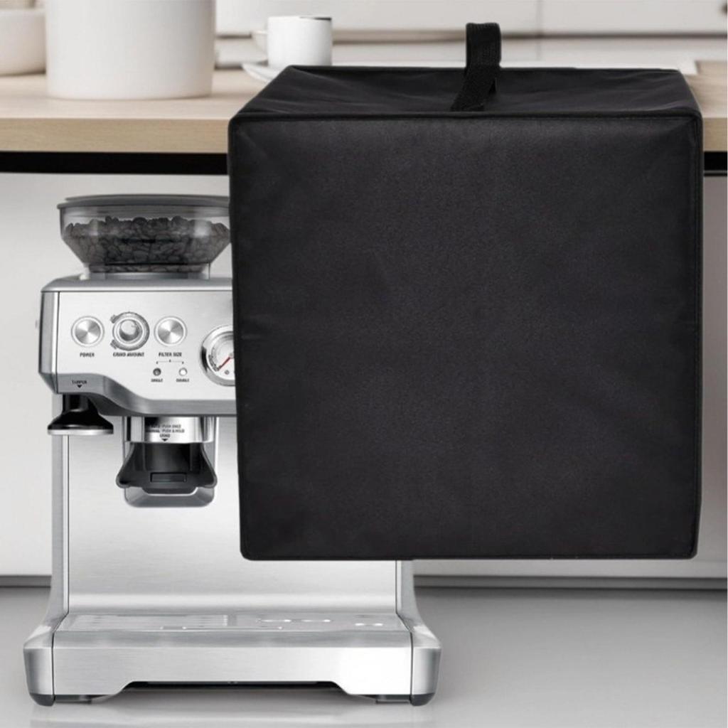 Dust Cover For Coffee Maker Waterproof Coffee Maker Protective Cover With Top Handle UV-Resistant Nylon Protector For Hotel