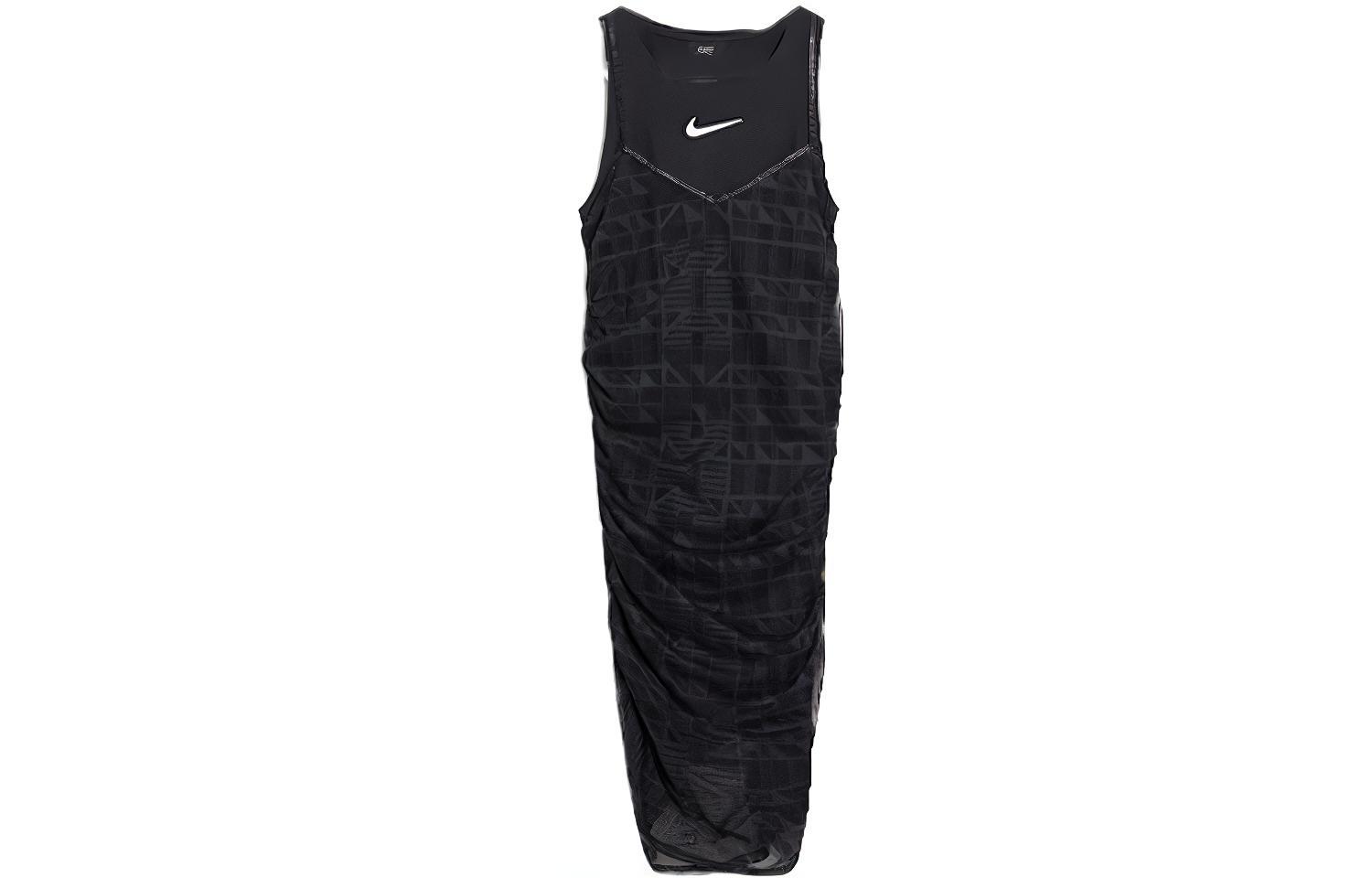 Nike Sleeveless Dress Women s Black CJ3001-010 L
