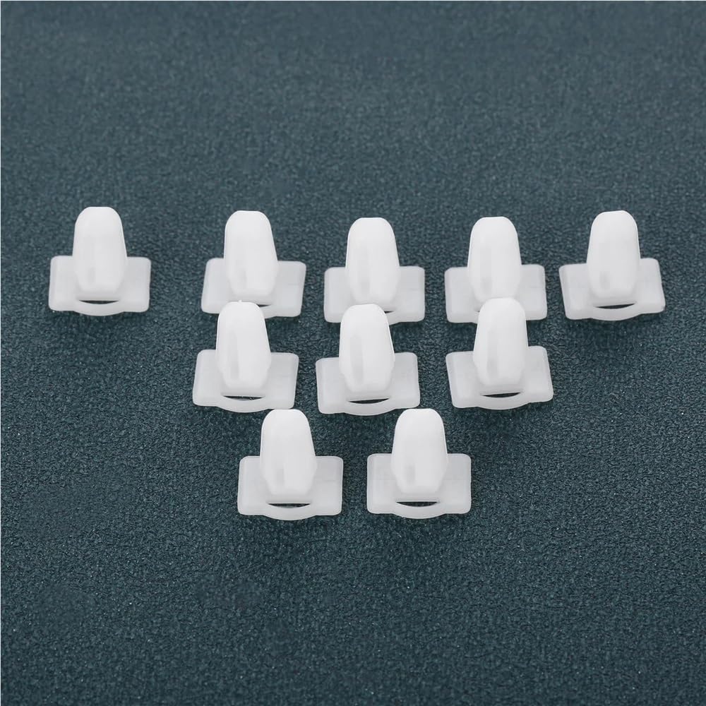 SFCSCMVTMP 10pcs Door Sill Kick Plate Strip Clip Part Number Compatible for BMW E30
