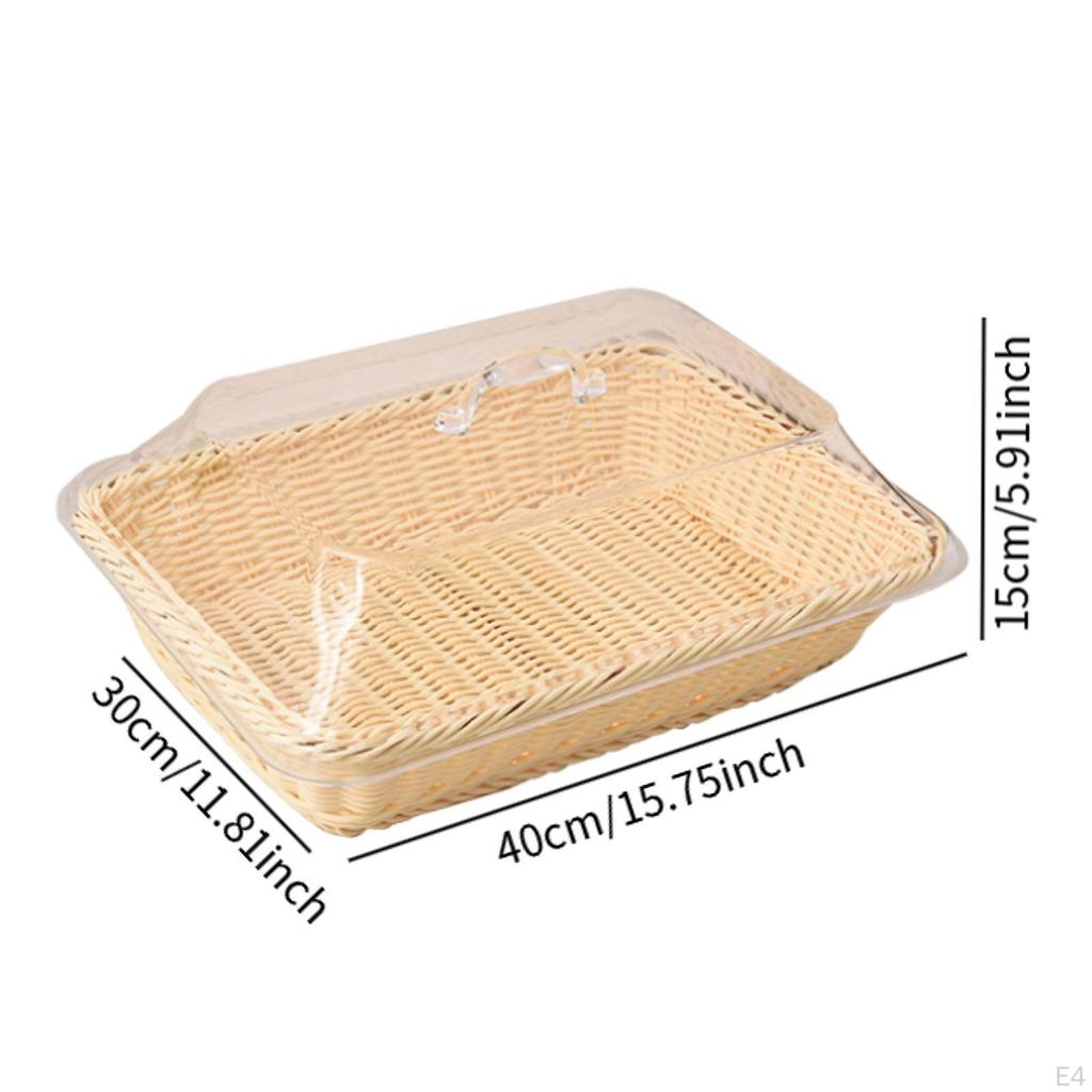 Artificial Basket for Food And Vegetables with Lid