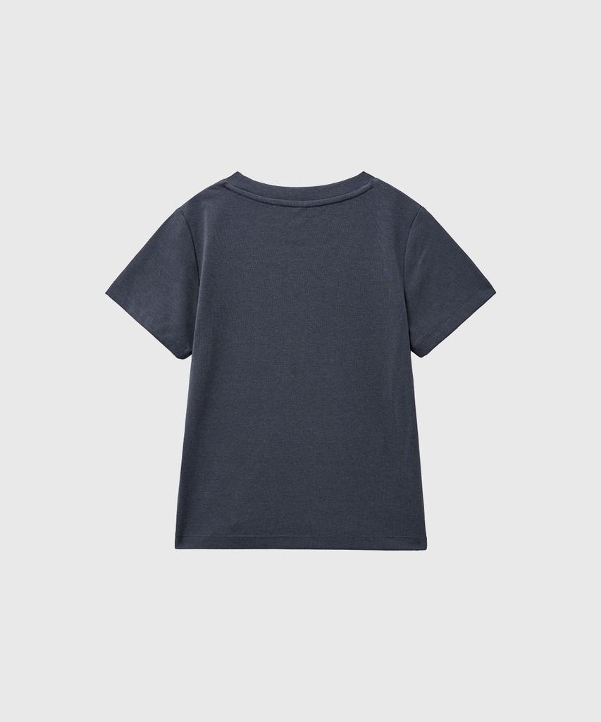 GENERALIDEA Soft Slim Fit T-Shirt [Deep Navy] / Wbe3L01503