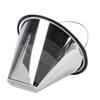 Stainless Steel Coffee Maker Filter Reusable Coffee Filter Basket  Home Coffee Brewing