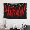 Halloween Girl Pumpkin Mountain Print Tapestry Wall Hanging Blanket Tapestry Home Decor Items Wall Decorations