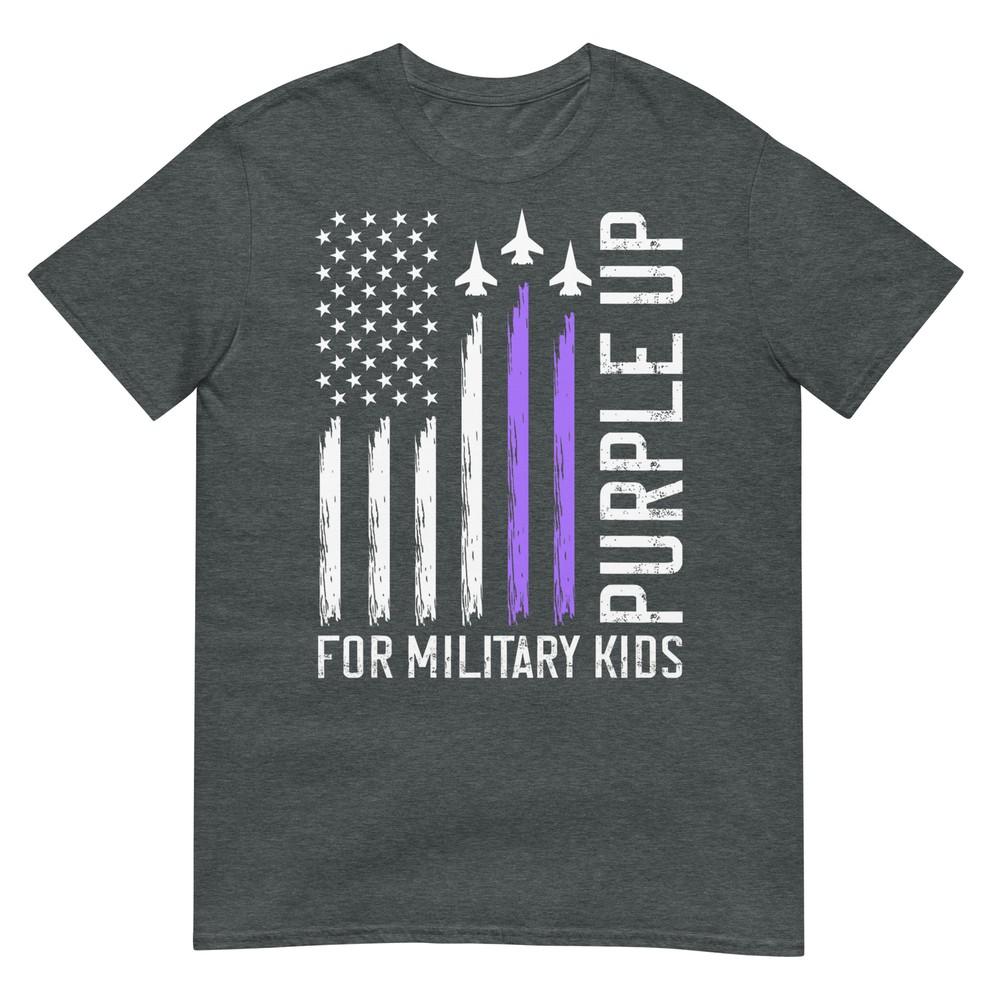 Purple Up For Military Kids Military Child TShirt