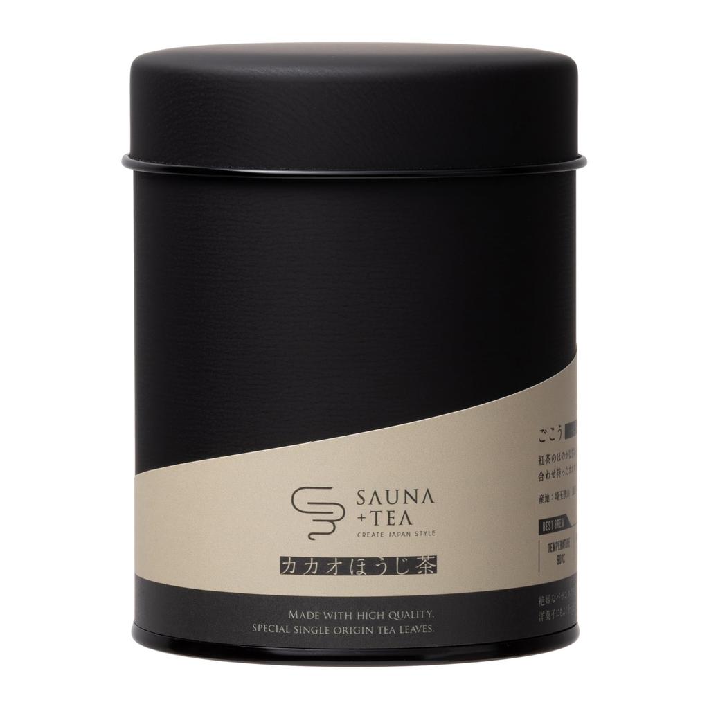 CHABAKKA TEA PARKS Roasted Green Tea Loyly Tea Cacao Roasted Green 50g SAUNA+TEA Leaves, Tea, (Tea Can)