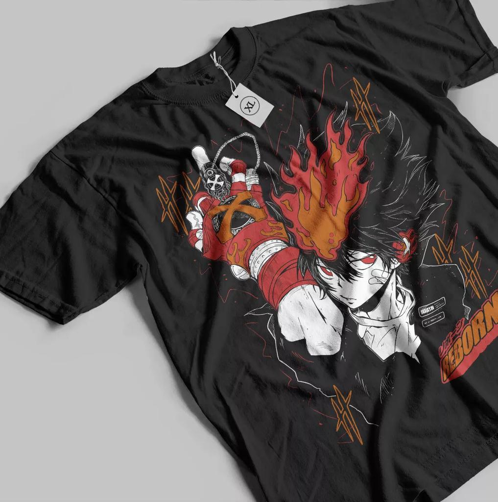 Enma Kozato Tričko reborn Anime Manga Tsuna Sawada Tričko Dárek Tričko Všechny Velikosti