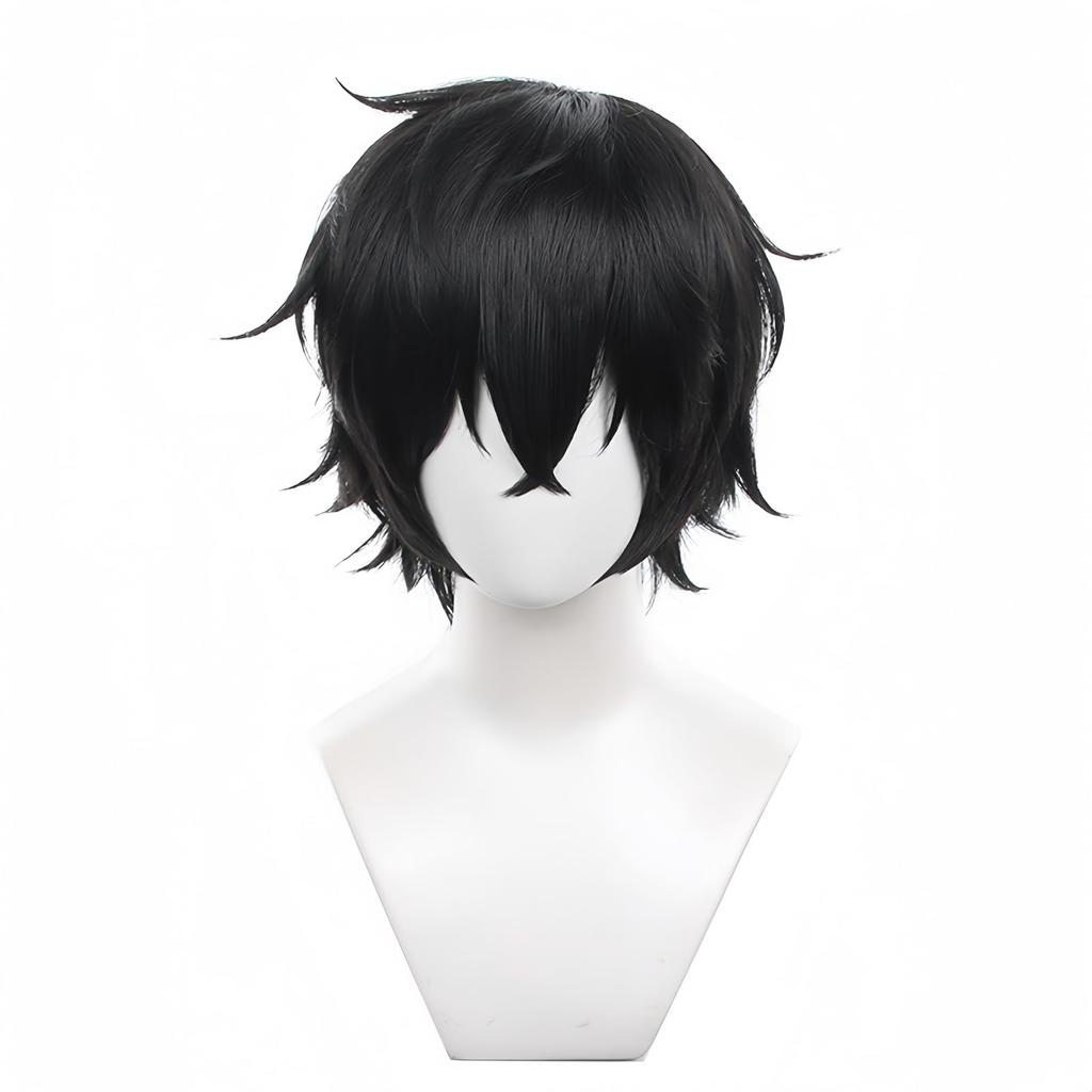 Persona 5 Cosplay Amamiya Ren Anime Perfect for Everyday Cultural School and Cosplay Includes Wig Net Wig, Wig, Heat-Resistant Wig, Costumes,