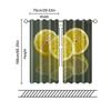 Set Of 2 Filtering Curtains Excluding Rods Non Movable Without Batteries Lemon Use Bedrooms Living Rooms Curtain Polyester Perfect For Area