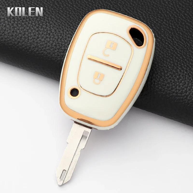 Fashion Tpu Car Key Case Cover Bag For Renault Trafic Kangoo Mavano Master For Vauxhall Opel Vivaro Protected Shell Keychain Fob