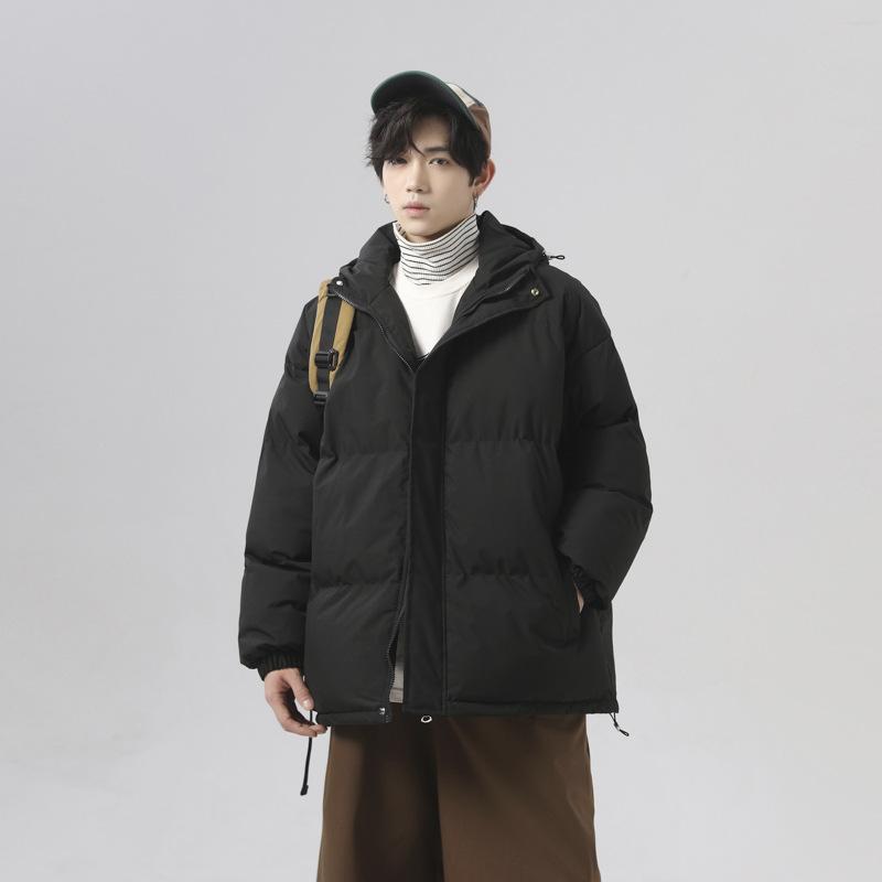 Cotton Clothing Men and Women with The Same Paragraph Winter Loose Hooded Waterproof Cotton Jacket Cotton Jacket Couples Coat Warm Winter Thickening