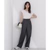 Proportion Body Dressing Navy Knit Sweater with Design Women's Décolleté