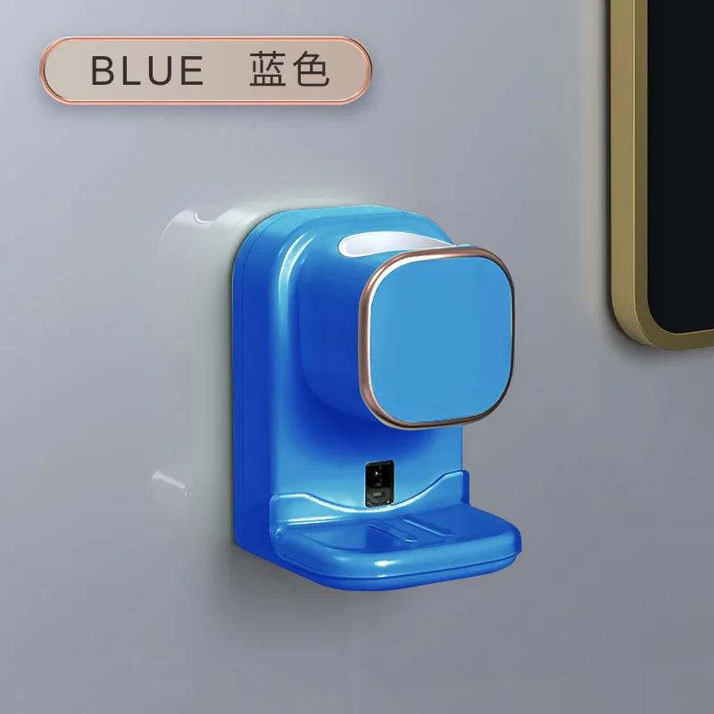 

Automatic Induction Toothpaste Dispenser Wall Mounted Removable Rechargeable Toothpaste Squeezer Toothbrush Bathroom Accessories синій