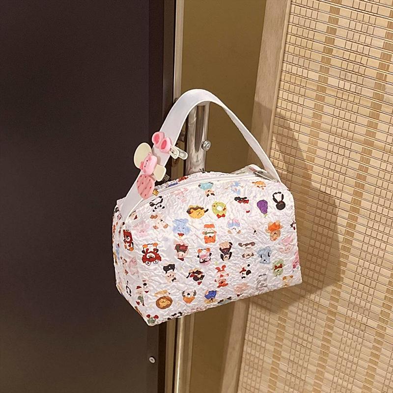 Animal Dog Makeup Bag With Large Capacity For Cute Portable Storage Travel Organizer Skin Care Product Storage Bag Handbag