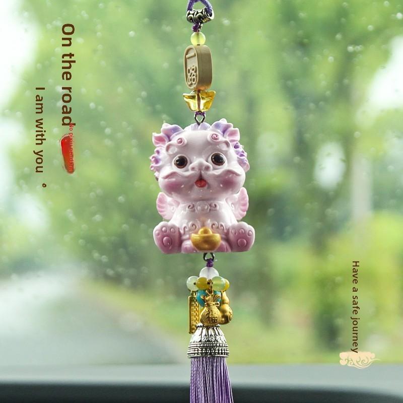 Style Resin Pixiu Car Accessory Decorative Pendant For Vehicle Interior