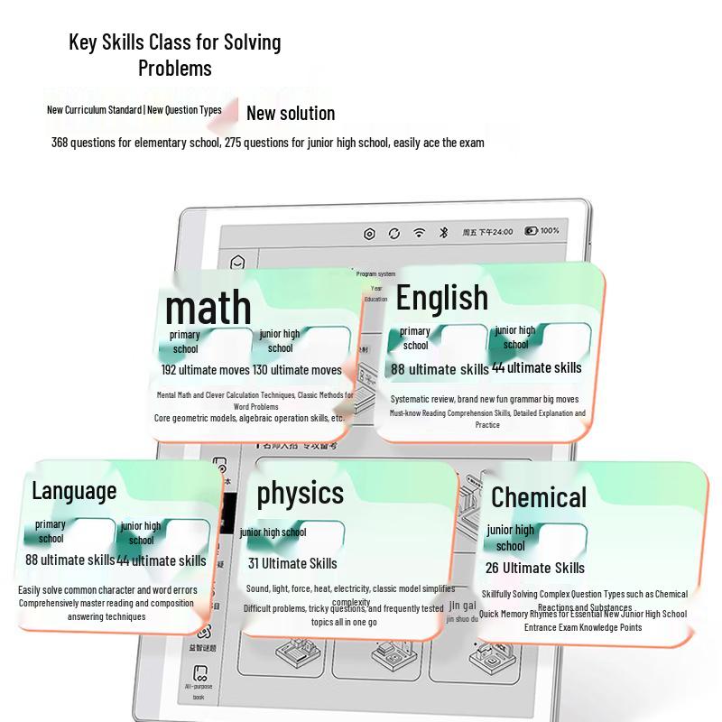 Zuoyebang S30 AI E-ink Learning Tablet (CN Version)