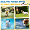 Hungdao 20 Pack Dog Squeaky Balls Soft Latex Squeaky Dog Toys Small Interactive Pet Chewing Toys for Puppy Training Interactive Fetch Play(Face)