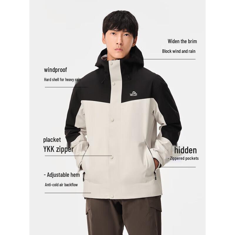 Pelliot Unisex Hard Shell Outdoor Jacket 11340161 L
