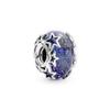 New Baby Bottle Blue Murano Star Smile Diy Beads Fit Original Fashion Charms S925 Silver Bracelet Jewelry Women Acessories