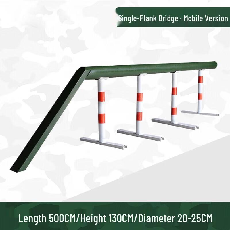 Mobile Balance Beam for Obstacle Course Training