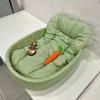 Katzen Nest Macaroon Farbe Kleiner Hundezwinger Abnehmbar Waschbar Vier Jahreszeiten Universal Weich Warm Dopamin Katzennester Haustier Winter
