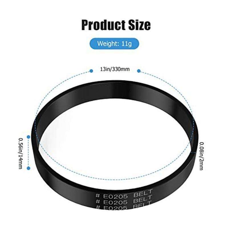 2/4/8Pcs Rubber Elastic Belt Vacuum Cleaner for Eureka PowerSpeed NEU182 NEU180 NEU188 NEU190 NEU186 Vacuum Cleaner