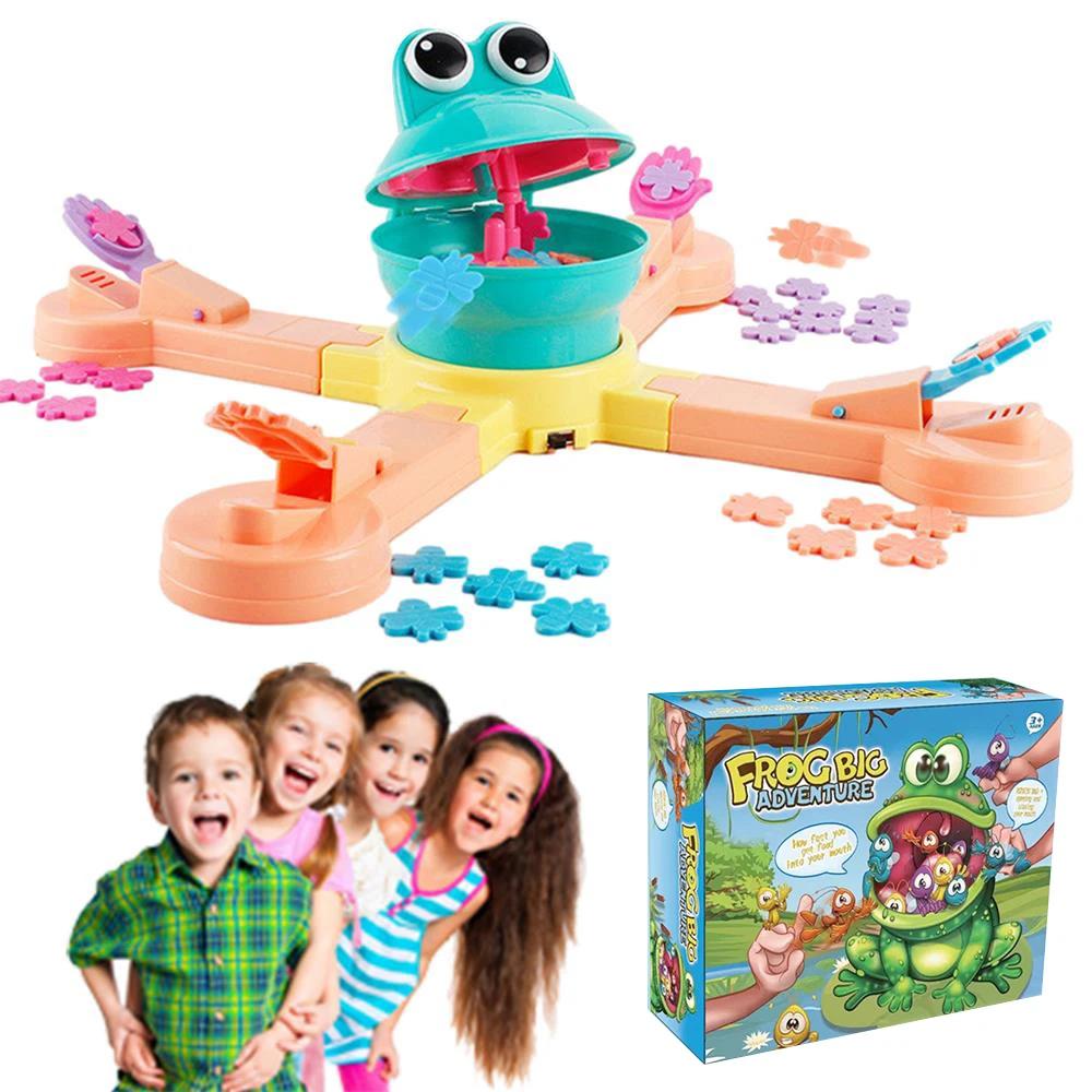 

Electric Interactive Frog Toys For Children Party Game Multiplayer Educational Parent-Child Game Kids Birthday Xmas Gifts
