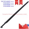 75710-60070 & 75730-60050 Toyota Land Cruiser Door Glass Weatherstrip