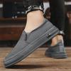 Fashion Breathable Summer Men's Canvas Shoe Comfortable Low-cut Vulcanized Shoes Men Espadrille Non-slip Casual Shoe Men Flats Shoes