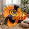 Coperta in Flanella con Stampa Hull City Football, Morbida Calda Leggera Coperta Plaid per Divano Letto Campeggio