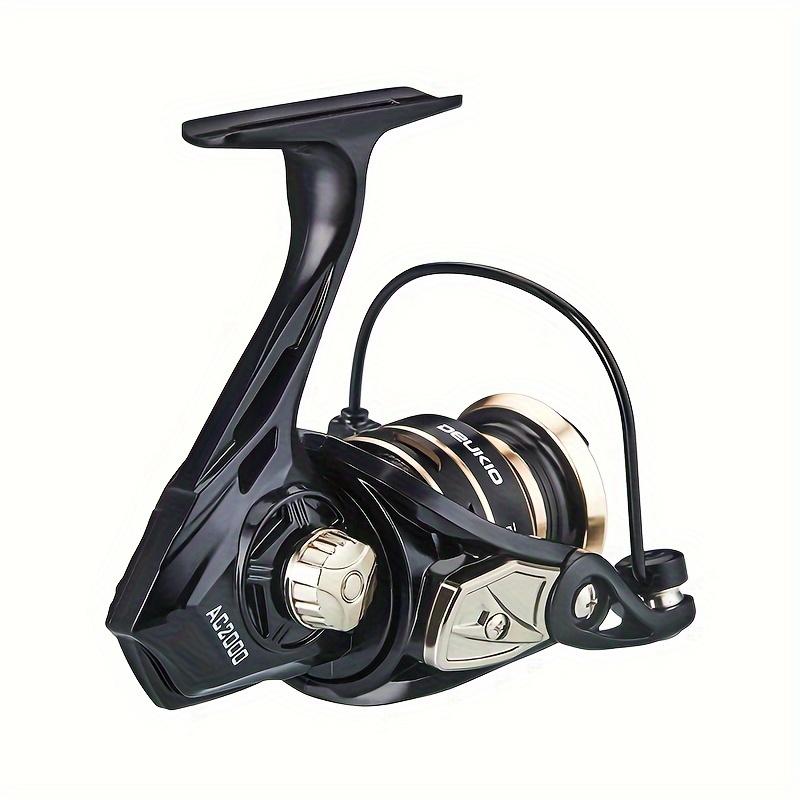 New Fishing Reel 5.2:1 Gear Ratio, 22LB Max Drag, Metal Rocker, Smooth Casting, High Speed Spool Spinning Fishing Reels Carp Fishing Wheel