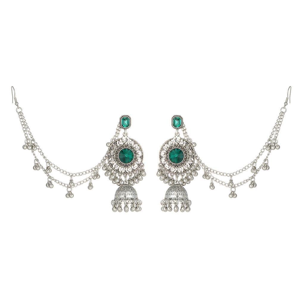 European and American Retro Ethnic Style Earrings, Long Fringed Ear Chains, Exotic Indian Style, Luxurious Temperament, Fringed Earrings for Women