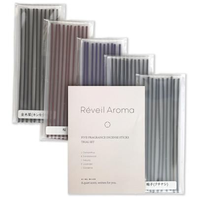 Osmanthus Scent Incense Set, Low Smoke, 5 Scents To Try, Réveil Aroma