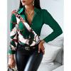 Spring And Autumn New Women'S Versatile Long Sleeve Daily Business Commuter Elegant Comfort Sexy Bottom Shirt Top