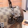 New First-layer Cowhide Mini Animal Keychain Handmade Creative Bag Pendant Car Keychain Universal