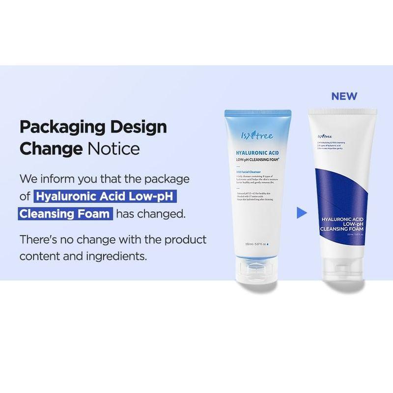 Isntree - Hyaluronic Acid Low pH Cleansing Foam Bundle Set