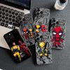Wolverine Marvel Deadpool Casing Phone Cover for Apple iPhone 16 15 14 11 Pro Max 7 8 Plus SE2 SE3 SE 2022 2020 Case