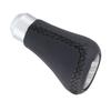 Universal Car Vehicle 6 Speed Gear Shift Knob PU Shifter Stick with 3 Hoses Black
