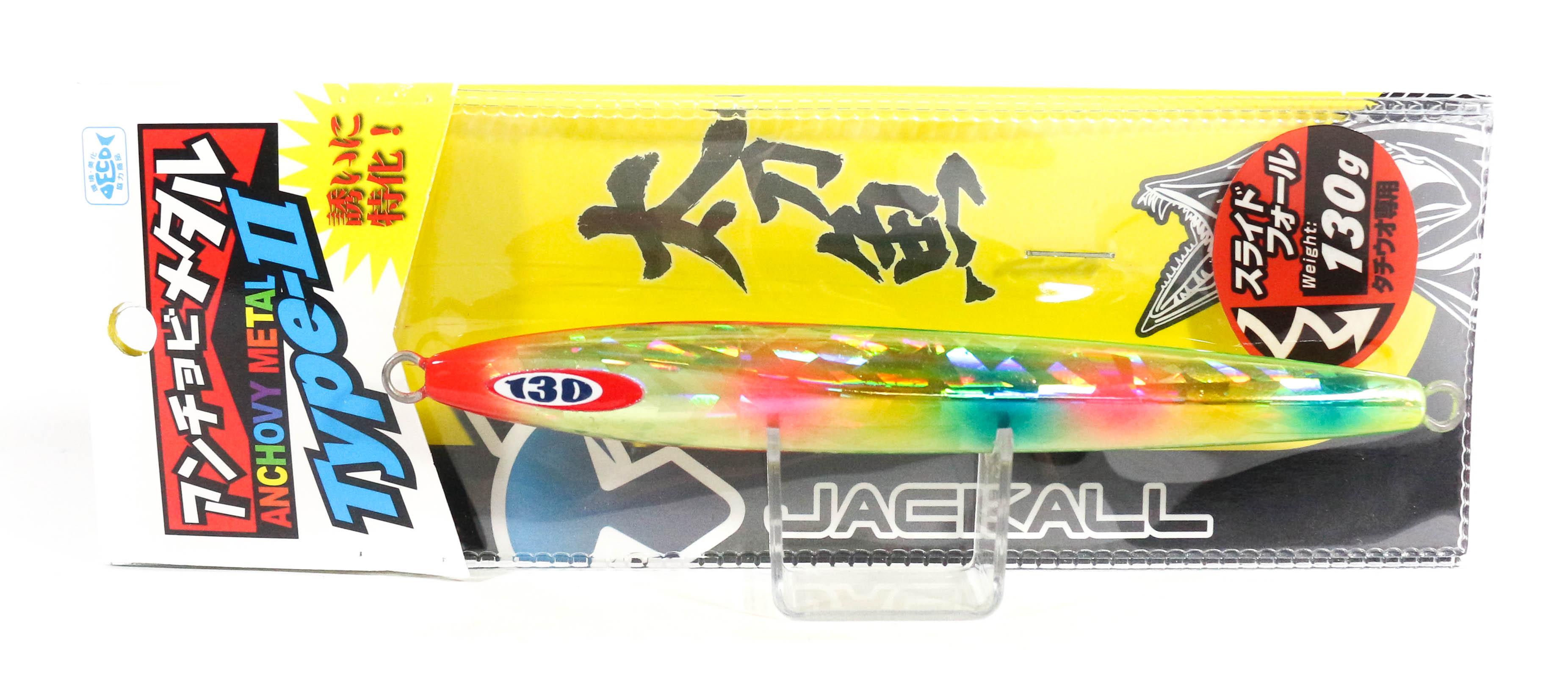 

Jackall Metal Jig Anchovy Metal Type 2 Slow Slide 130 грамм (0349)