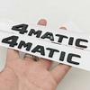 For Mercedes Benz 4MATIC Fender Side Badge Rear Trunk Emblem Decals ABS Car Styling Logo 4 MATIC Auto Sticker Accessories LJ6