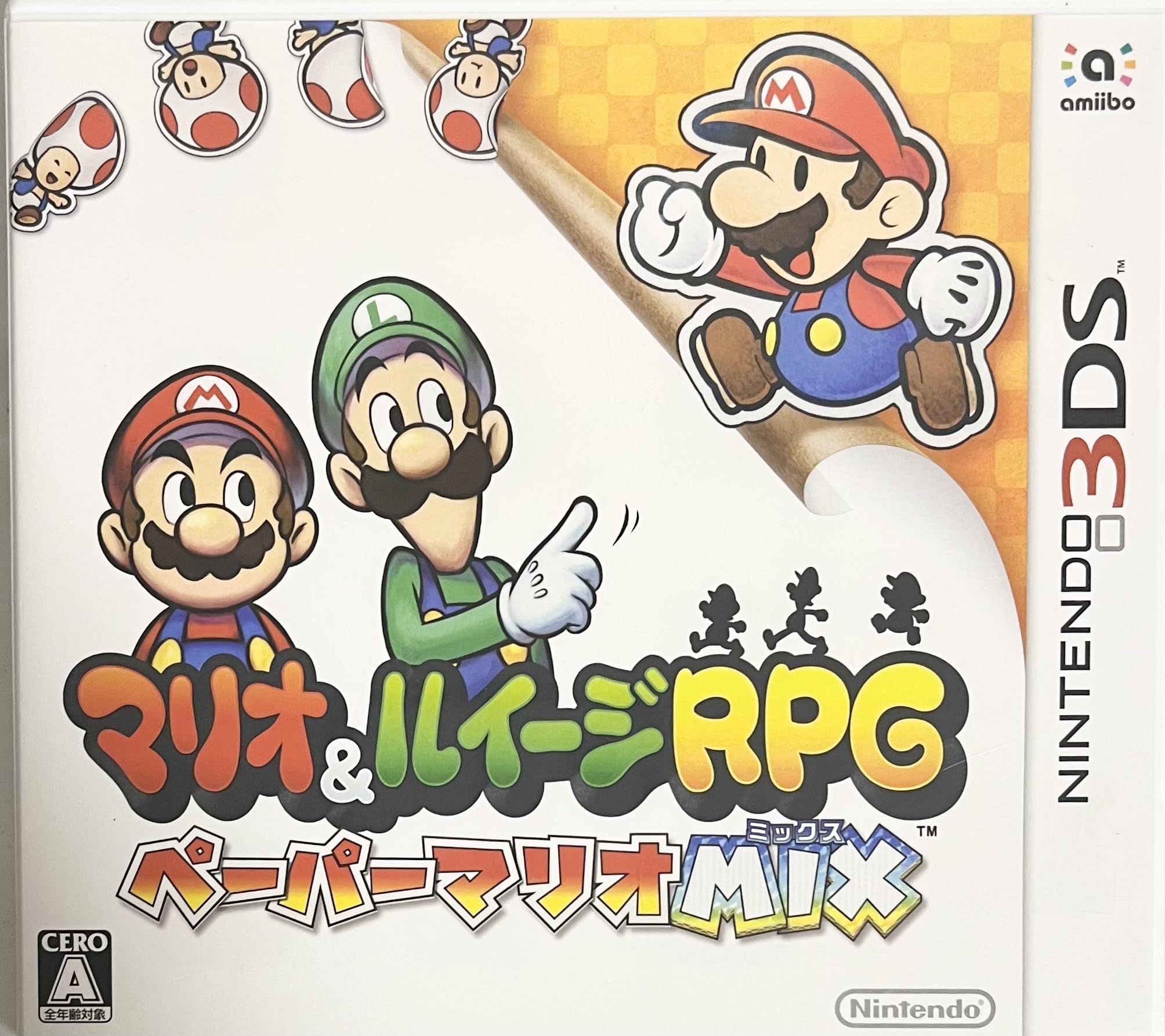 Mario Luigi Paper Mario MIX & RPG