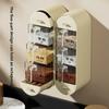 Box Seasoning Household Kitchen Utensils Salt MSG and Seasoning Combination Suit Wall Hanging Punch-Free Plastic with Spoon